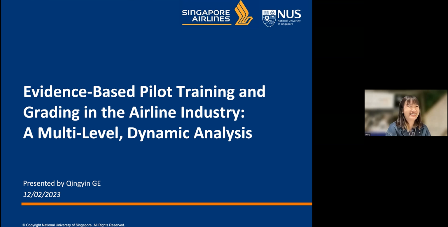 Technical Sharing Session Evidence Based Pilot Training And